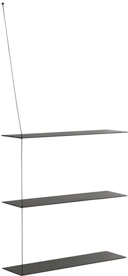 Woud Stedge Ekstra Hylde Sort Eg 80 Cm